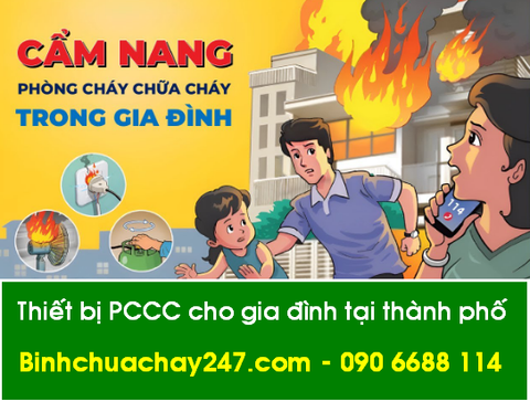 Các thiết bị phòng cháy chữa cháy cần có cho nhà ở tại thành phố Hồ Chí Minh