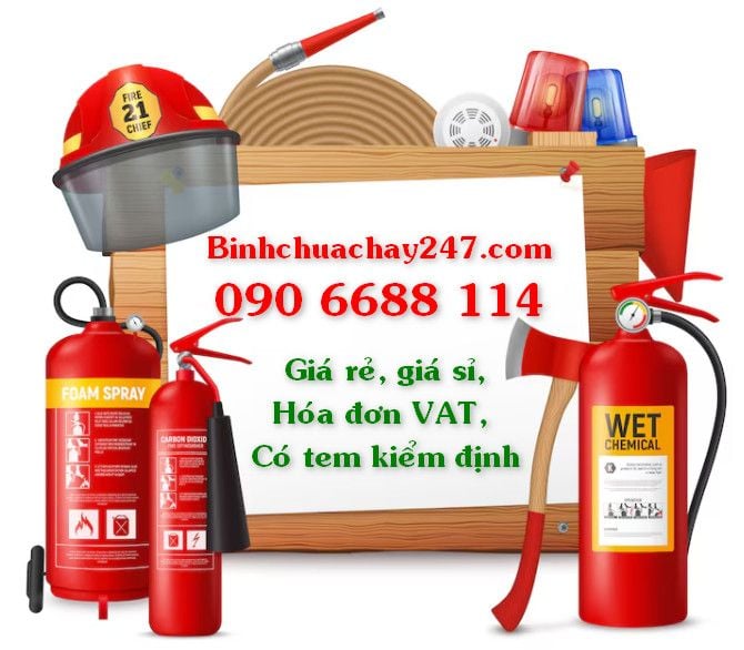 BÌNH CHỮA CHÁY GIÁ RẺ, GIÁ SỈ - GIẢI PHÁP AN TOÀN CHÁY NỔ CHO MỌI CÔNG TRÌNH