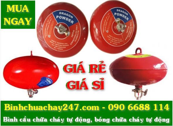 Địa chỉ mua bình cầu chữa cháy tự động, bóng chữa cháy tự động giá rẻ, giá sỉ