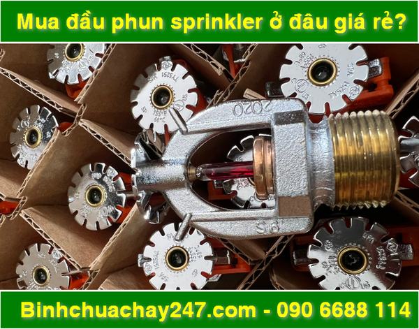 dau phun nuoc chua chay sprinkler gia re gia si tai tphcm