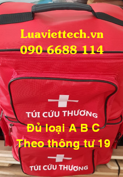 túi cứu thương y tế loại a b c theo thông tư 19 tại tpHCM