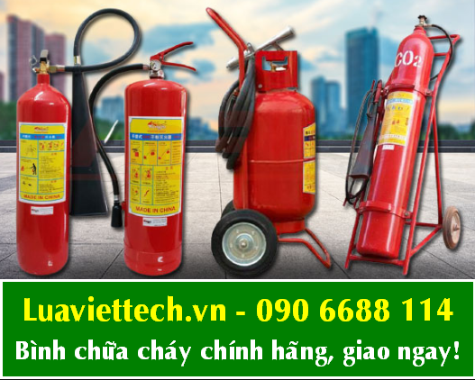 bình chữa cháy xe đẩy giá rẻ