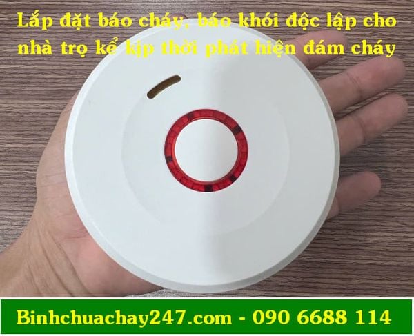 báo cháy báo khói độc lập