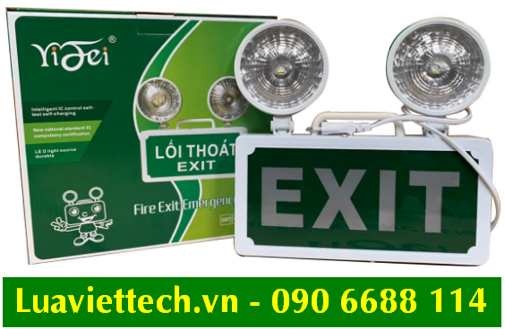 Đèn EXIT lối thoát, đèn chiếu sáng sự cố khẩn cấp phải được lắp đặt tại chung cư, nhà trọ, căn hộ dịch vụ