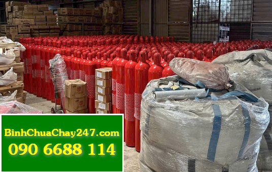 Bình chữa cháy khí Nito 80 lít giá rẻ giá sỉ tại tphcm
