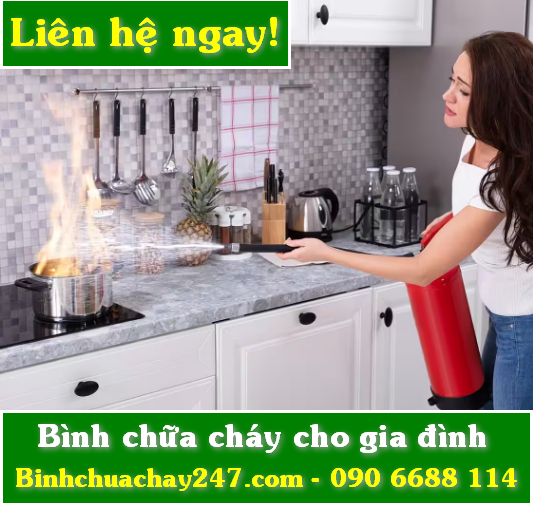 Mọi thành viên trong gia đình: Từ người lớn tuổi, bà nội trợ, thanh thiếu niên đều phải được hướng dẫn và thực tập sử dụng bình chữa cháy