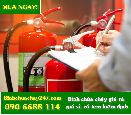 Bình chữa cháy giúp giảm thiểu thiệt hại tài sản, bảo vệ cơ ngơi đã xây dựng của bạn
