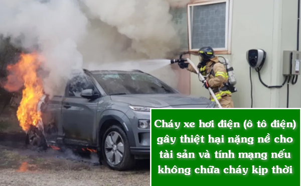 PCCC khi sử dụng xe điện