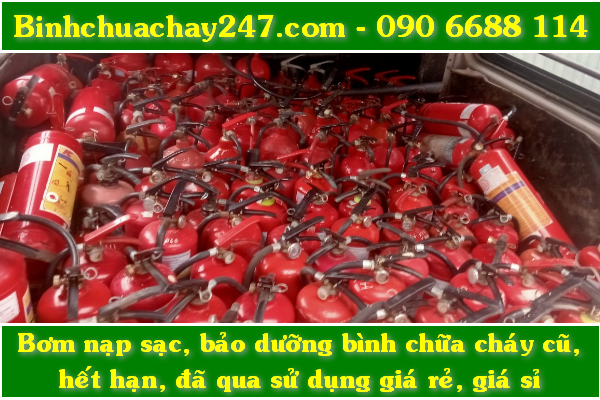 Binhchuachay247.com có đội ngũ kỹ thuật viên và xe chuyên dụng đến thu gom bình chữa cháy cần nạp sạc và hoàn trả bình chữa cháy đã nạp sạc tận nơi