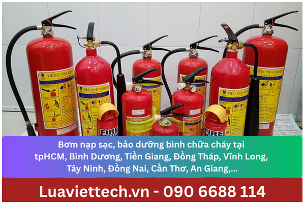 Bình chữa cháy xách tay giá rẻ giá sỉ, tiện lợi khi sử dụng
