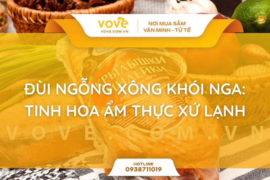 Đùi Ngỗng Xông Khói Nga: Tinh Hoa Ẩm Thực Xứ Lạnh