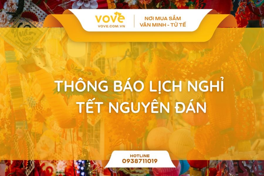 🎉 THÔNG BÁO NGHỈ TẾT NGUYÊN ĐÁN 2025 🎉