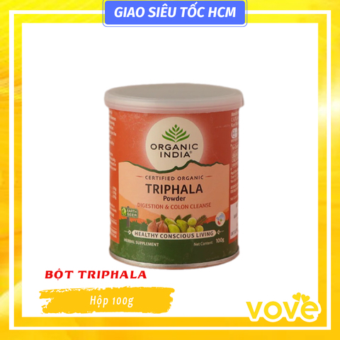 Bột Triphala Hữu Cơ Ấn Độ Giải Pháp Tự Nhiên Cho Sức Khỏe Toàn Diện