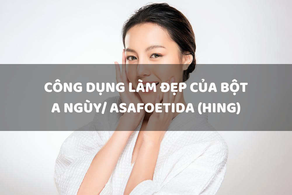 CÔNG DỤNG LÀM ĐẸP CỦA BỘT A NGÙY/ A Quỳ / ASAFOETIDA Ấn Độ (Hing)