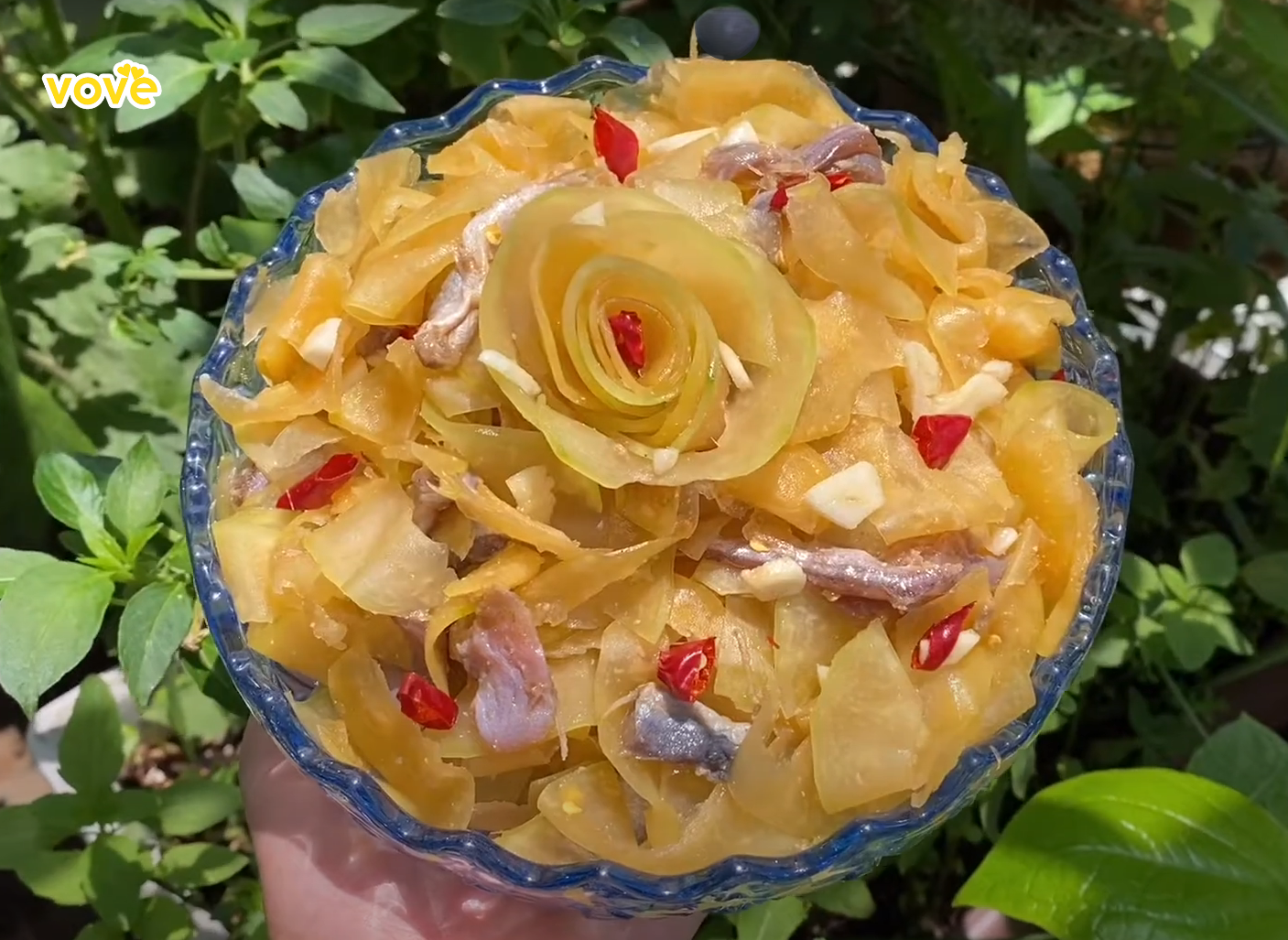cách làm đu đủ mắm cá linh tại nhà đơn giãn