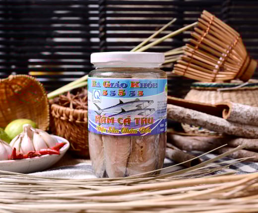 mắm cá thu cắt khúc là hương vị của người miền tây