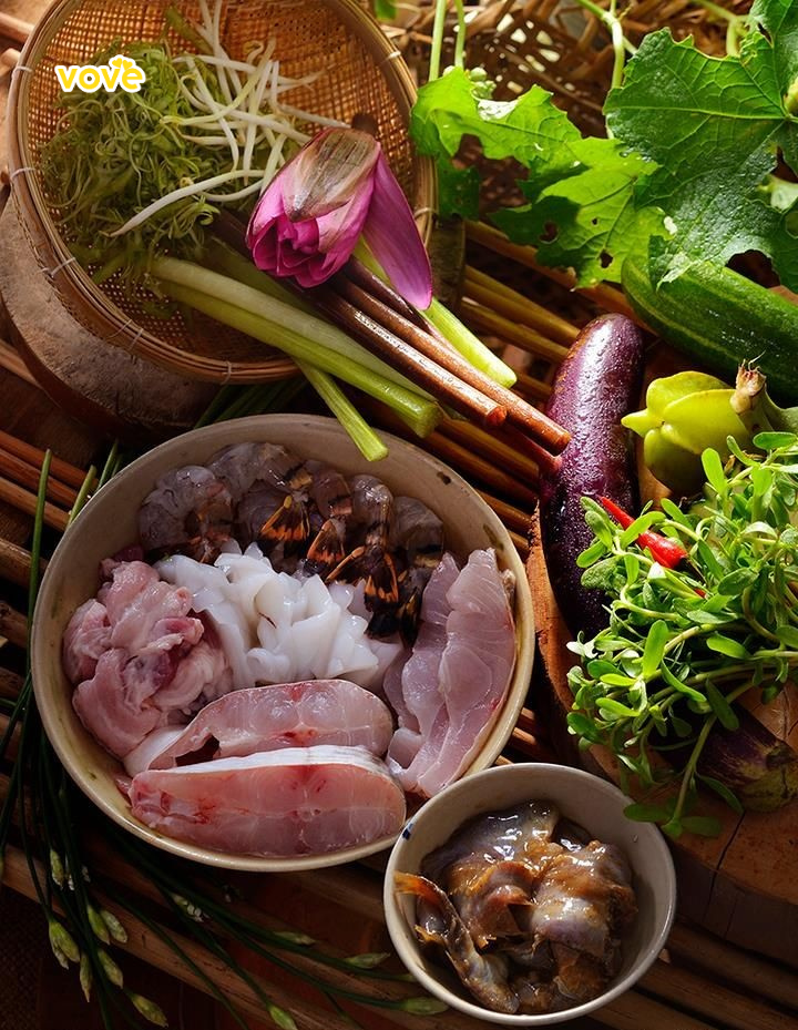 mắm cá sặc cuốn bánh tráng ăn ngon nhứt cái nách