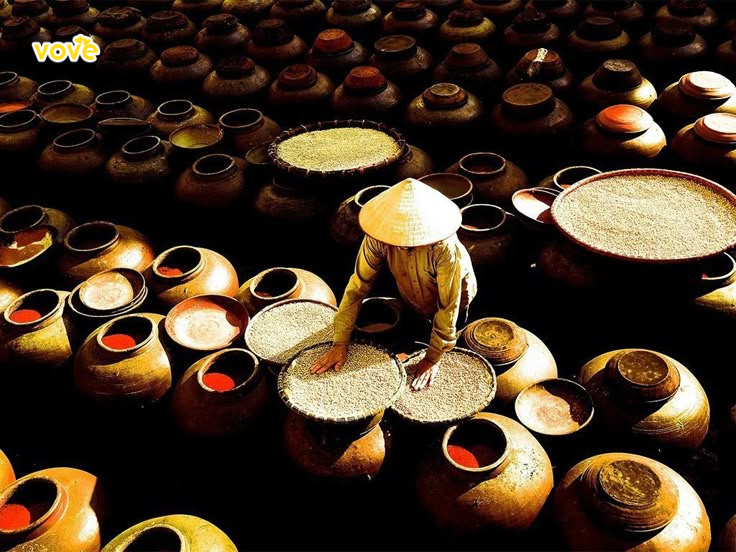 khám phá quy trình sản xuất mắm cá linh độc đáo cùng vove