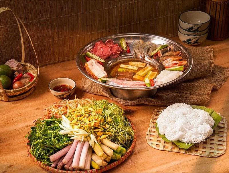 tổng hợp các loại rau ăn kèm bún mắm nhìn thôi đã ứa nước miếng