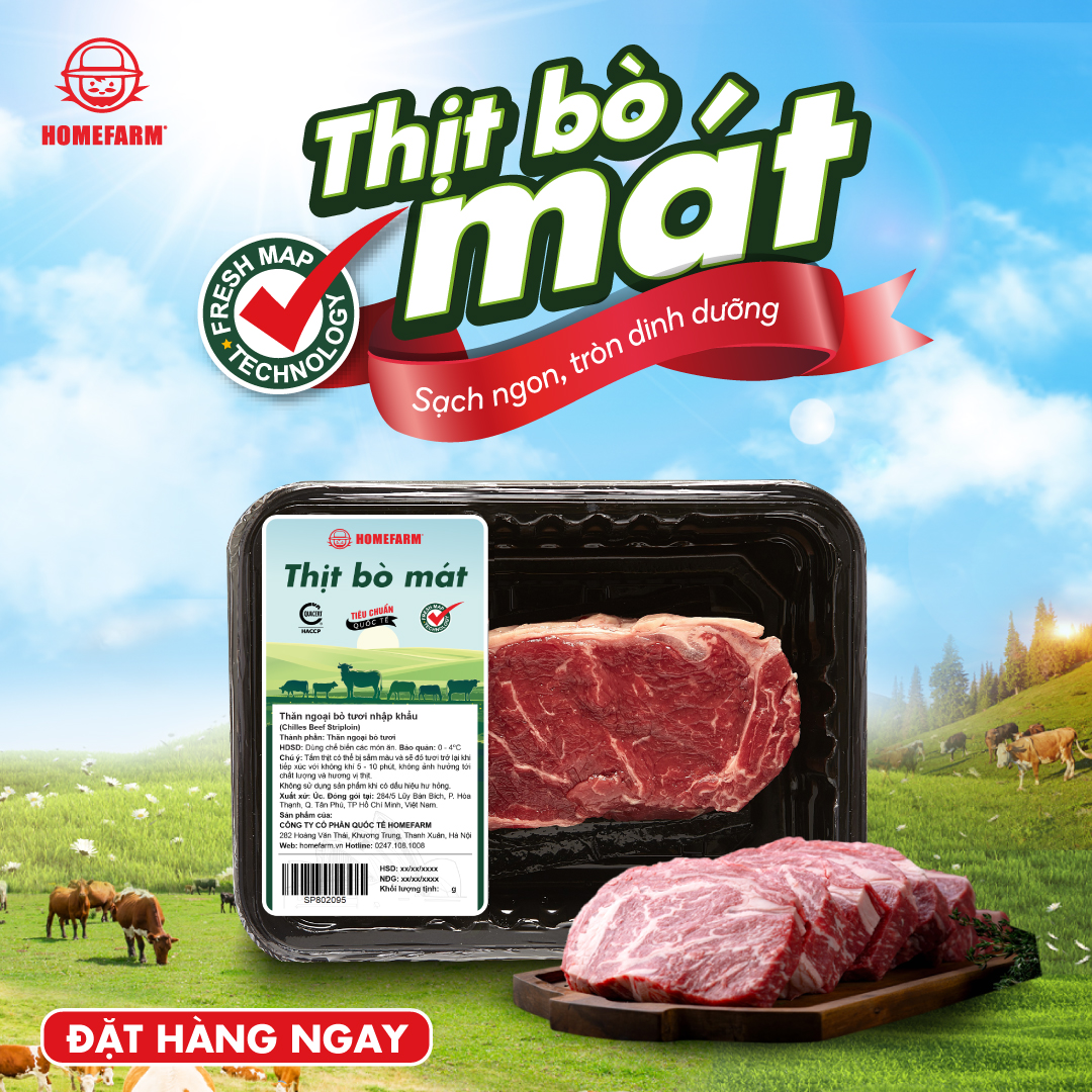 [HCM] Bò mát Homefarm đã có mặt tại TP Hồ Chí Minh