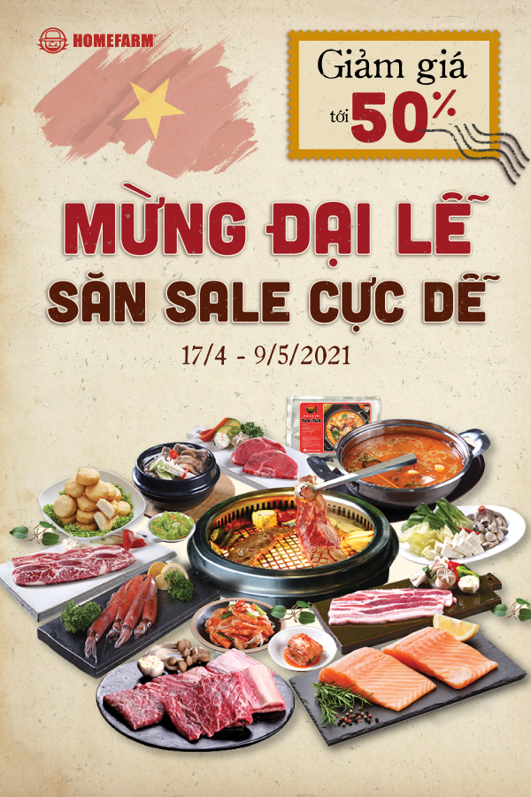 [HCM] Mừng đại lễ - Săn sale cực dễ
