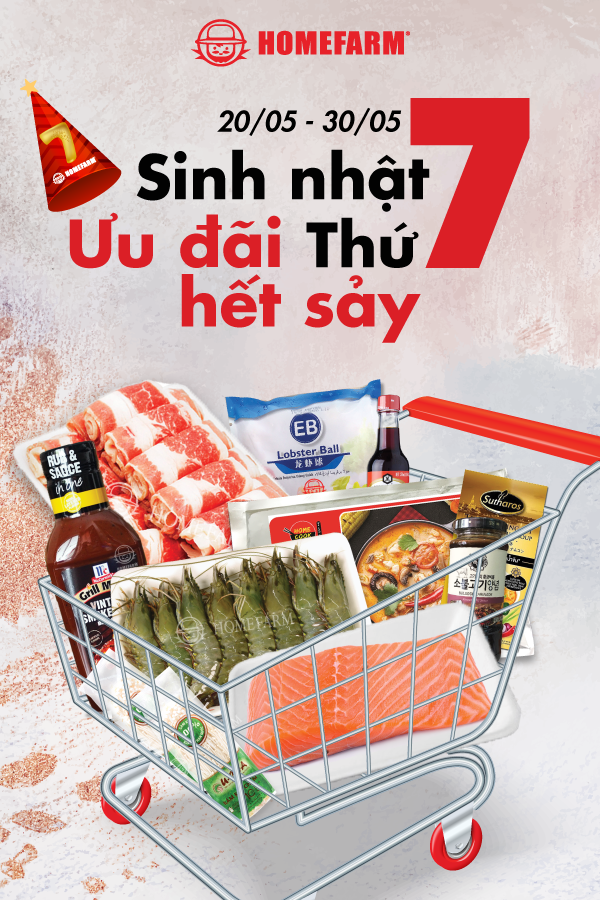 [HCM] Sinh nhật thứ 7 - Ưu đãi hết sảy