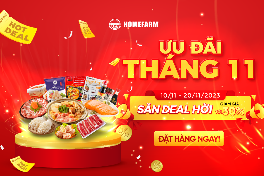 [HN-HP] Siêu sale ưu đãi tháng 11  - Tặng ngàn deal hời giảm tới 30%
