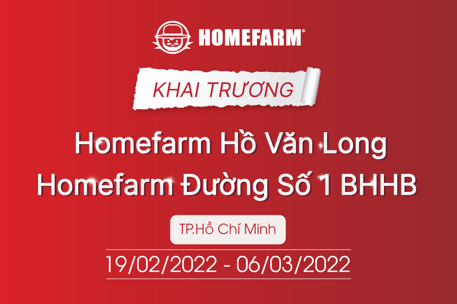 Homefarm khai trương cùng lúc 2 cửa hàng thực phẩm nhập khẩu tại Bình Hưng Hòa B