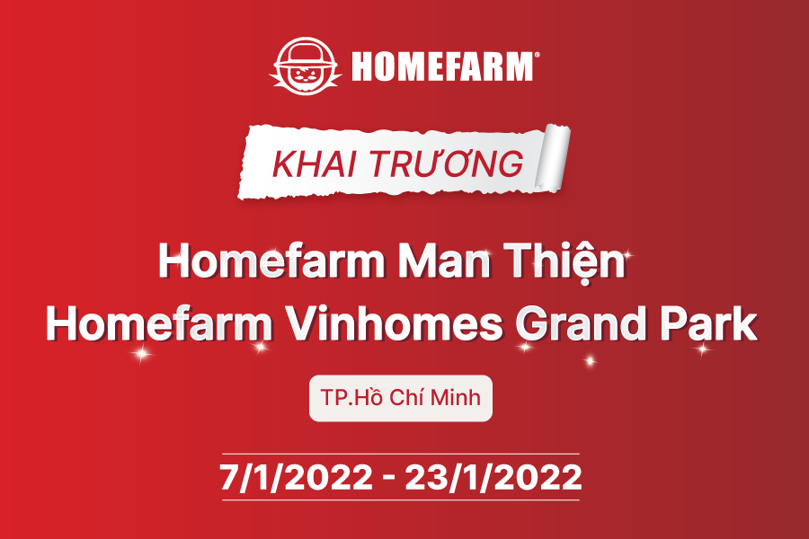 [HCM] Ra mắt Homefarm Man Thiện và Homefarm Vinhomes Grand Park - Hồ Chí Minh