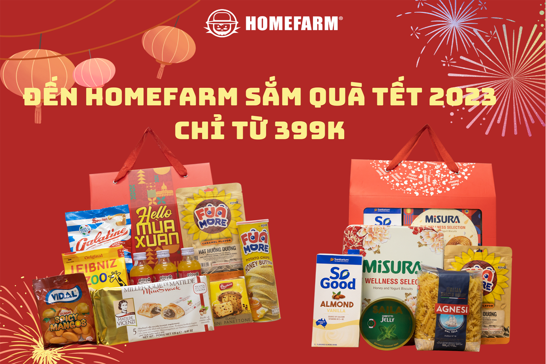 [HN] Đến Homefarm thỏa thê sắm quà Tết 2023 chỉ từ 399k