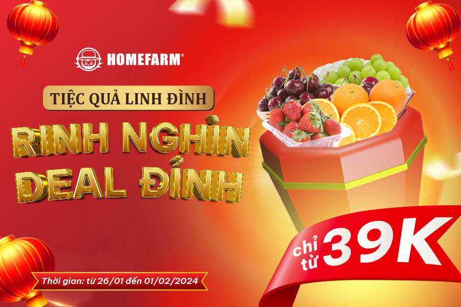 [HCM] Tiệc quả linh đình - Rinh nghìn deal đỉnh chỉ từ 39k