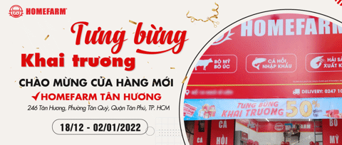 [HCM] Ra mắt Homefarm Tân Hương - Hồ Chí Minh