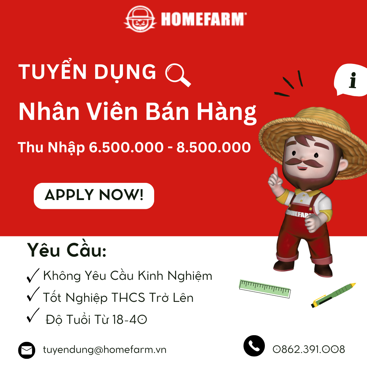 [HN] Nhân Viên Bán Hàng
