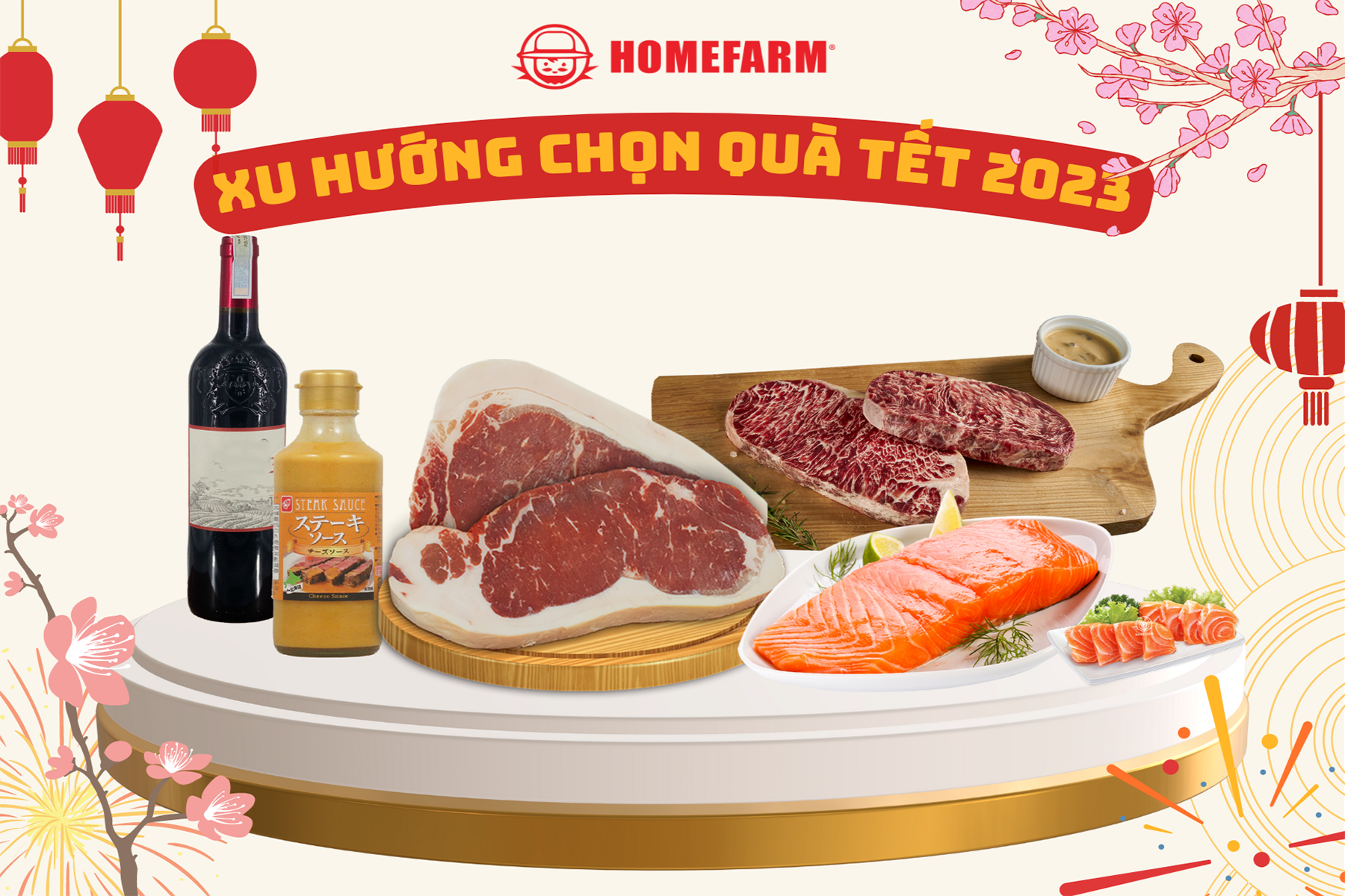 Cùng Homefarm bắt kịp xu hướng chọn quà Tết 2023