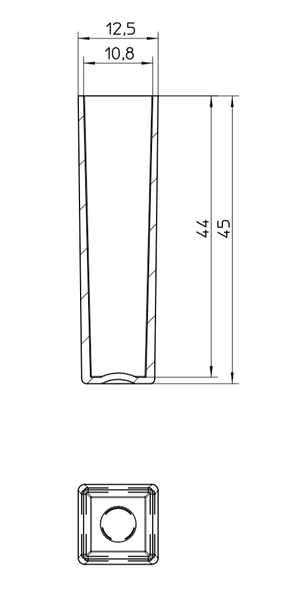 Cuvette nhựa Greiner 614101