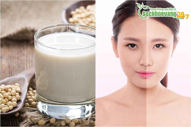 Sữa đậu nành - bí quyết dưỡng trắng da, chống lão hóa, xóa nhăn tuyệt diệu