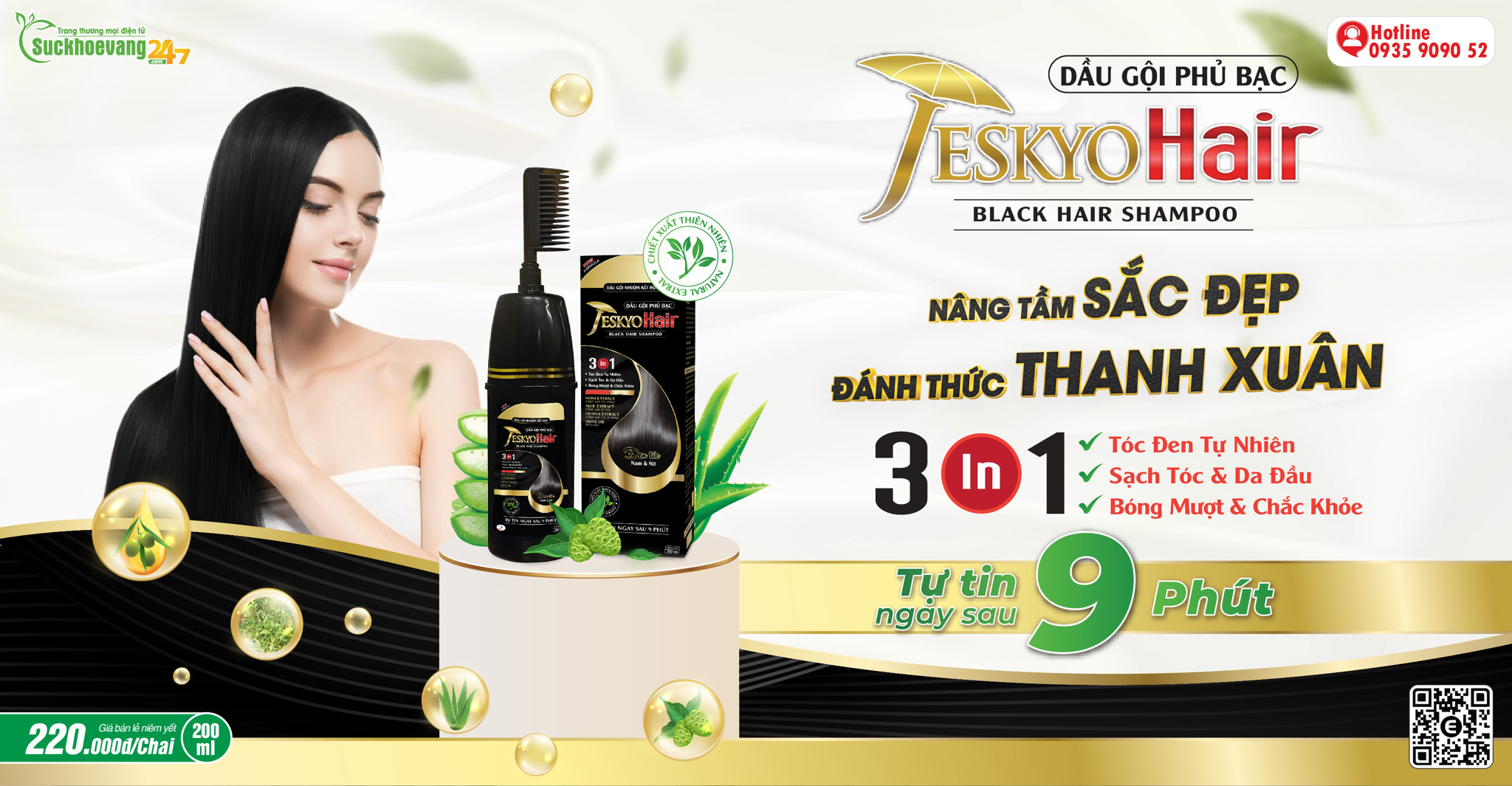 NỖI LO TÓC BẠC? GIẢI PHÁP KHẮC PHỤC TÌNH TRẠNG TÓC BẠC HIỆU QUẢ.