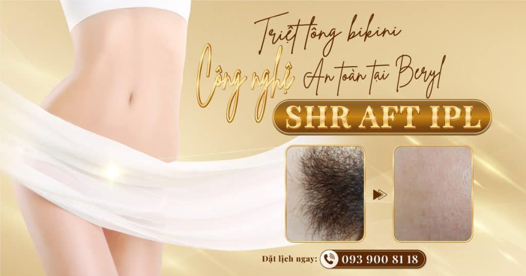 Hình ảnh sau khi triệt lông vùng kín