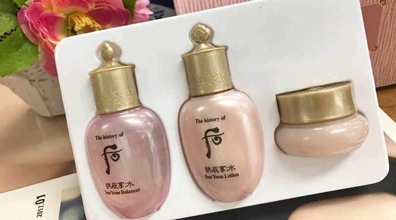 Bộ Kem Dưỡng Ẩm Và Trắng Da Whoo Soo Yeon Gifl (3sp)