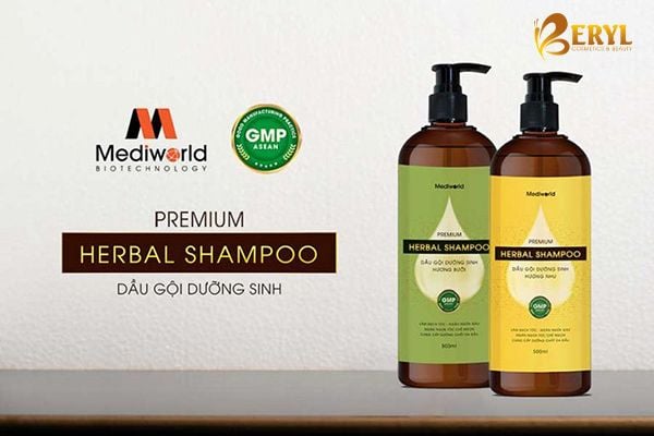 Dầu gội dưỡng sinh Premium Herbal Shampoo