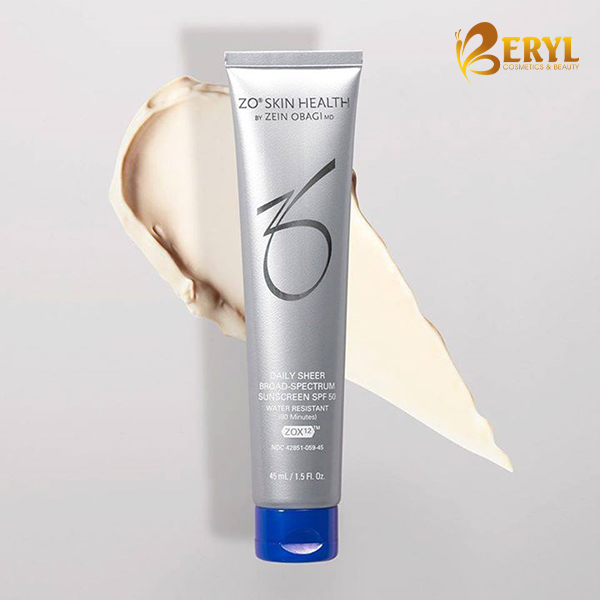 Cách sử dụng kem chống nắng Daily Sheer Broad Spectrum SPF50