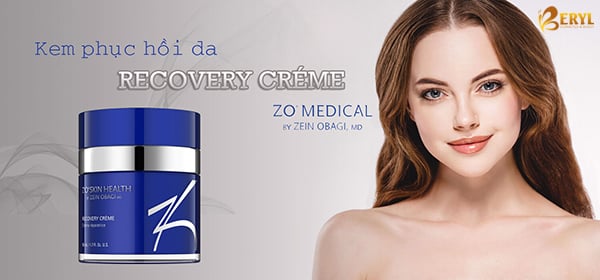 Kem dưỡng phục hồi da mặt ban đêm Zo Skin Health Recovery Crème.