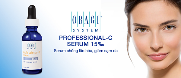 Serum chống lão hóa, dưỡng trắng da Obagi Professional C Serum 15% (30ml)