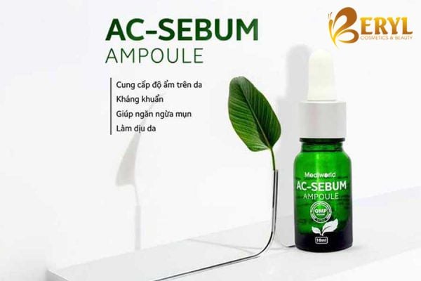 Hướng dẫn sử dụng serum trị mụn AC – Sebum Ampoule.