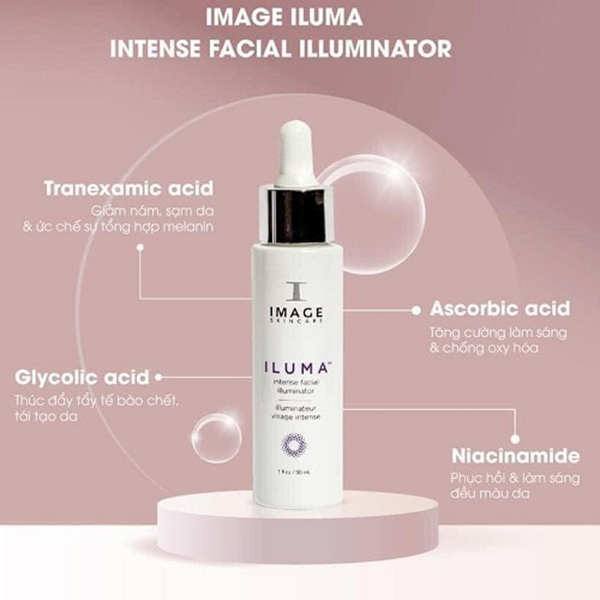 Tác dụng của serum Image Iluma Intense Facial Illuminator