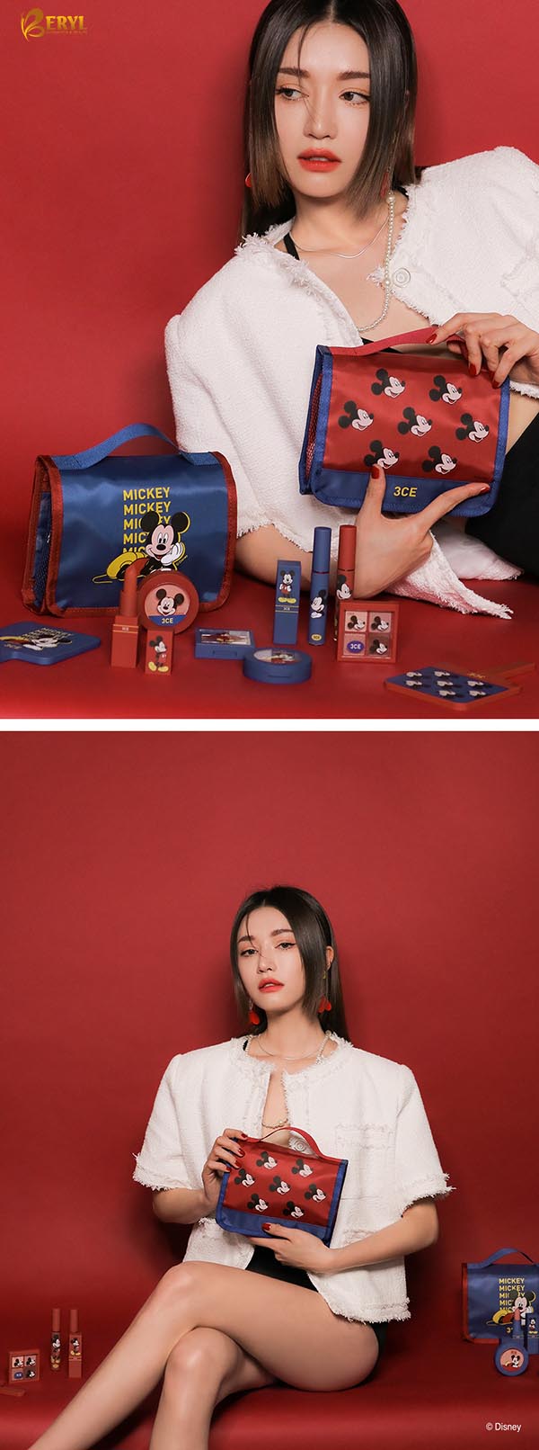 Son 3CE Disney Mickey -Mousse Màu Xanh Dương Phiên Bản Giới Hạn