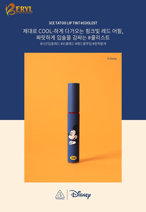 Son-3CE-Disney-Mickey-mau-xanh-duong-phien-ban-gioi-han-600-