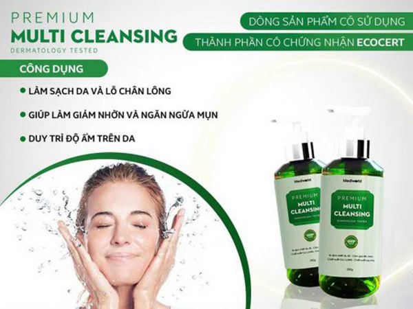 Công dụng của sữa rửa mặt Premium Multi Cleansing