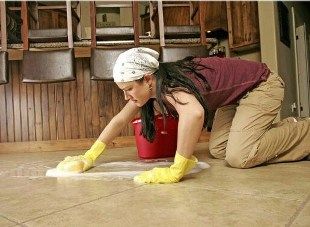 Phương pháp luôn làm cho gạch và sàn nhà tươi mới