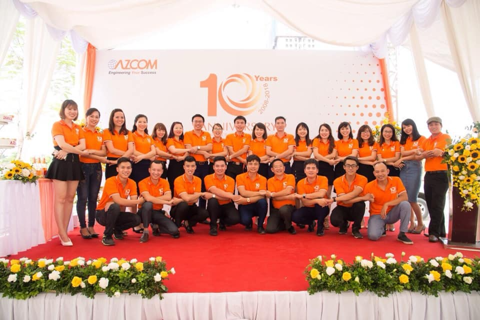 AZCOM celebrates 10 years of company establishment